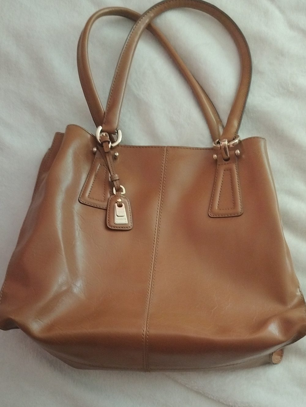 Retired Liz Claiborne Tan Bag
